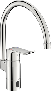 Hansa IR-SPT-Armatur HANSACARE Hybrid/Bluetooth, Ne., Ausl. 178mm, ch
