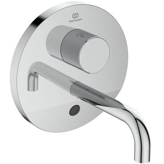 Fertigmontageset CeraPlus für Sensor-Wand-Waschtischarmatur, verchromt