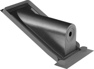 BOSCH Dachgaube FC-O60_80 30-45Grad, d= 125, schwarz