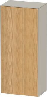Duravit Halbhochschrank White Tulip 40x24x88cm, 1 T, An R, E N tau s-matt