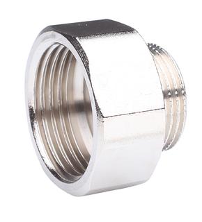 Danfoss Reduziernippel R 1 auf 3/4", matt vernickelt
