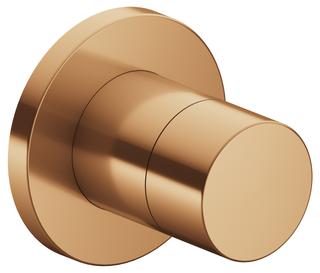 Keuco Fertigmontageset IXMO Pure UP-3-W-Umstellv., rund, Bronze gebürstet