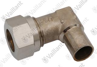 VA Verschraubung, Winkel BW d:15 Vaillant-Nr. 0020057208