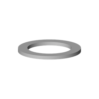 DO Dichtung POM C ERSATZTEILE 091415011 12,3 x 17,5 x 1,0 mm