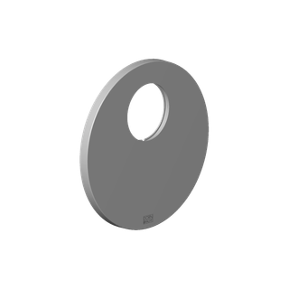DO Rosette für Brause Ersatzteile 091102262 D 150 x 9 mm Chrom