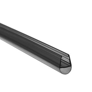SP Streifdichtung 2500mm schwarz transparent 6/8mm