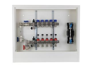Strawa FB-Anschl-St. H 63 VA W1-WMZ AP 11 HK, B 1032mm, w, An v, i AP-Schrank