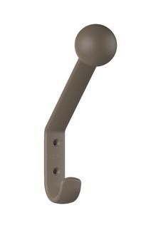 HEWI Garderobenhaken 477 172x22x116mm, m Dist.-St 131mm, m, umbra