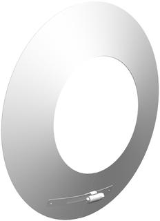 MHG Rosette DN 110/160, PP/Edelstahl weiß