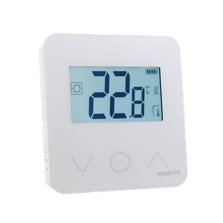 WATTS Vision Funk-Thermostat BT-D03-RF BLANC (Karton weiß)