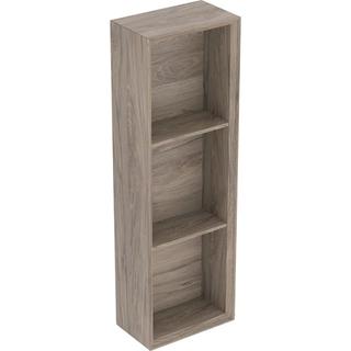 Geberit Regal 22,5x70x13,2cm, recht., nuss/Mel. Struk.