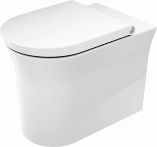 Duravit Stand-Tiefspül-WC White Tulip 37x58cm, 4,5 l, Abg. waag., riml., we WG
