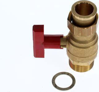 BOSCH Ersatzteil TTNR: 7747030575 Kugelhahn R11/2xG11/2 Ü-Mu everp