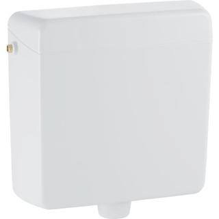 GE AP123 AP-Spülkasten,1-Mengen-Sp. hochh. WA li/re, für Fernaus. weiß-alpin