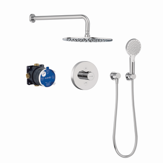 KLUDI SMART PUSH Round Set chrom