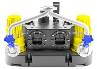 Zehnder-Pumpen Abwasser-Hebeanlage Kompaktboy Doppel SE 71.4 D, m Schneidw.
