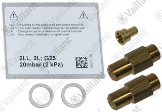 VA Düsenwechselsatz (2 Düsen-D 2,85) Vaillant-Nr. 202901