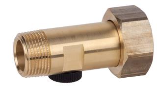 Resideo Rückflussverhinderer RV277 1 1/4", Messing, als Kombinationsarmatur