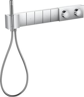 hansgrohe Fertigset Select Axor Edge UP-Thermostat., 5 Verbraucher, chrom
