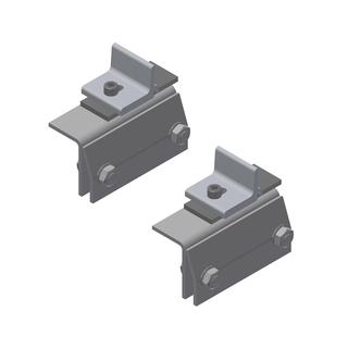 CitrinSolar Blechfalzklemmen CS Edelstahl, 2x Stück