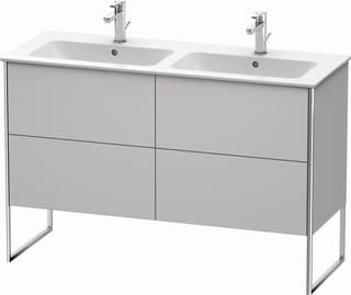 Duravit Waschtisch-Unterschrank XSquare 128x47,8x83,2cm, No w m, Nussb beids.
