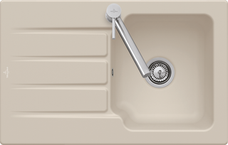 V&B Spüle Architectura 45 Spülbecken, almond CeramicPlus
