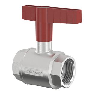 Flamco Muffen-Kugelhahn DN 50, G 2 IG, vl. Flügelgr., MS vern