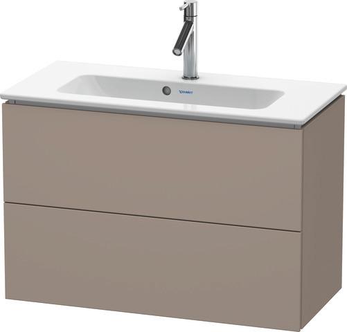 Artikelbild 1 des Artikels „DU Waschtischunterbau wandh. L-Cube LC6257 Basalt 391x820x550mm 2Sk. “