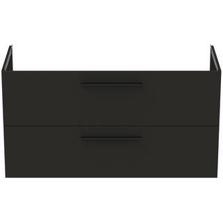IS Möbelwaschtisch-Unterschrank i.life.B 2 A, Siph. re, 120x50,5x63cm, car.gr. ma