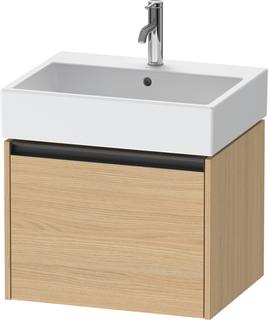 Duravit Waschtisch-Unterschrank Ketho.2 58,4x46cm, Ei Nat, 1 Auszug, wandhängend