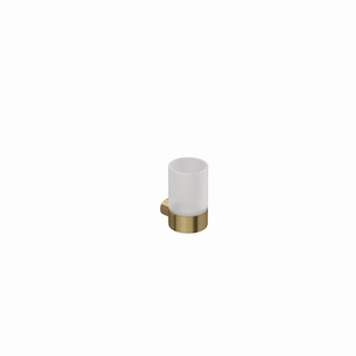 Kludi VELA R Glashalter Glas aus Kristallglas, brushed gold
