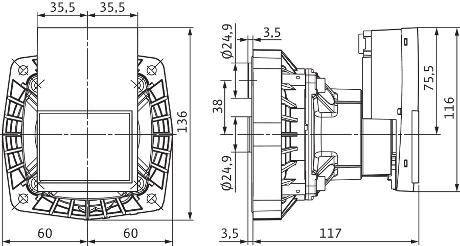 Artikelbild 8 des Artikels „Wilo Hocheffizienz-Pumpe Yonos PICO HU 25/1-7, PN 6, 230 V 25/1-7“