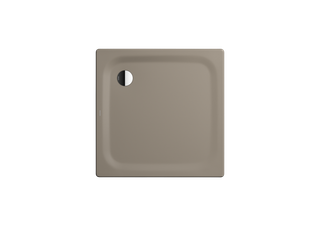 Kaldewei DW SUPERPLAN CLASSIC 390-2 90x90x2,5cm, m Träg., P-E, warm grey60