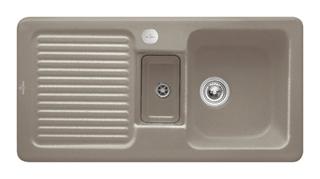 V&B Spüle Condor 60 m Abl.garn, Exzenter, Restesch., timber
