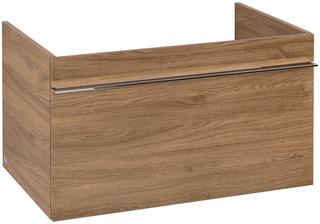 V&B Waschtisch-Unterschrank Venticello 75,3x42x50,2cm, Griff Chrom, kansas oak
