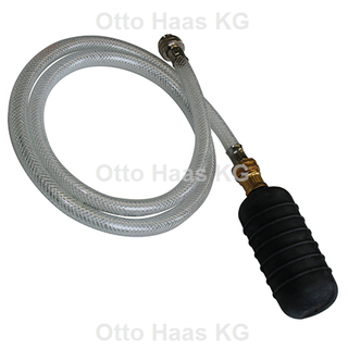 Drain-Cleaner OHA mit Schlauch und Wasseranschluss, gelb