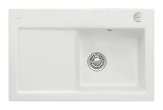 V&B Spüle Subway 45 m Abl.garn, Exzenter, steam CeramicPlus