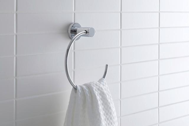 Artikelbild 11 des Artikels „Duravit Handtuchring D-Code 16,9x18,2x6,7cm, chrom chrom“