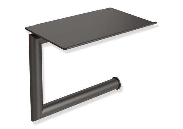 Artikelbild 1 des Artikels „HEWI Toilettenpapierhalter System 162 137x110mm, d 15mm, m Ab, pb, dg, pg matt pulverbeschichtet, dunkelgrau, perlglimmer tiefmatt“