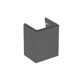 Geberit HWB-Unterschrank Smyle Square 49,2x61,7x40,6cm, Tür links, lava matt