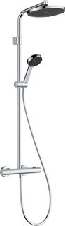 hansgrohe Showerpipe ACT S 1j m Therm., EcoSmart, 8 l/min, chrom