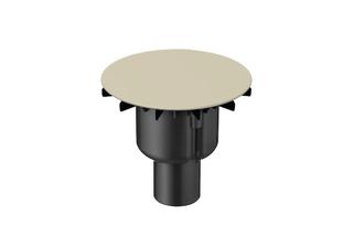 Bette Ab-/Überlaufgarnitur BetteAir AR Pro, sand, für Duschfliese