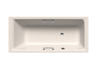 Kaldewei Badewanne PURO STAR 694 170x80cm, ÜL seitl., VAS, pergamon