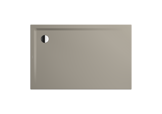 Kaldewei Duschfläche SUPERPLAN 1832-5 75x80cm, fl., Träg., P-E, warm grey50