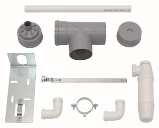 Vaillant Kondenswasserschale Set 9 DN 100, für Schornsteinfuß, PP