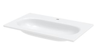 Waschtisch A216-Einbau BetteComodo 80x49,5cm, HLW1, weiß