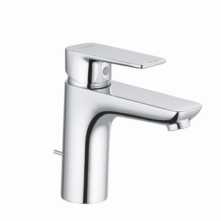 Kludi PURE&STYLE WT-Einhebelmischer 100 mit Metall-Ablaufgarnitur, chrom