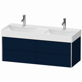 Duravit Waschtisch-Unterschrank XSquare 118,4x46x39,7cm, blau s-matt, Aho beids.