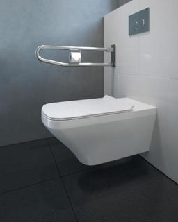 Duravit WC-Sitz DuraStyle Vital o Absenkaut., verl. Ausf, Scharn. ES, we
