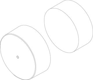 BOSCH Ersatzteil TTNR: 8735100029 Abdeckung + Isolierung D197 weiss everp
